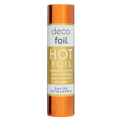 Therm O Web Deco Foil Hot Foil Roll 5 in x 15 ft - Copper 5647